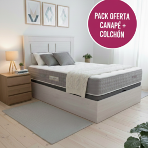 Pack Canapé+Colchón OPORTO