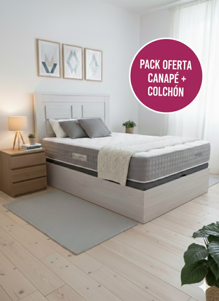 Pack Canapé+Colchón OPORTO