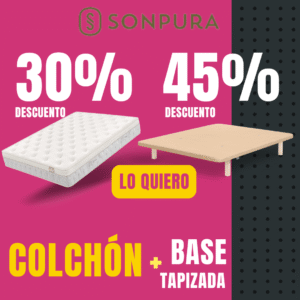 PACK PROMOCIÓN DOBLE COLCHÓN TITÁN +BASE CONCEPT