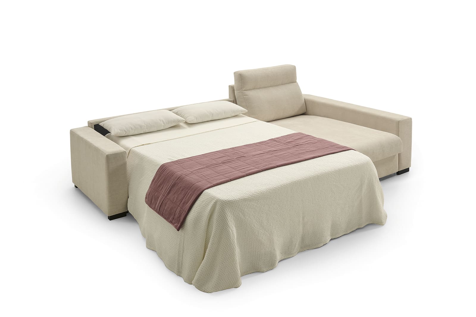 Sofá CHAISELOUNGE CAMA, CUARZO - Imagen 3
